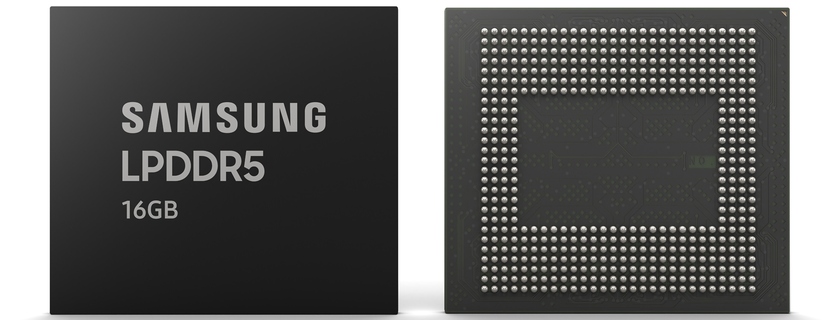 Массовое производство 16-гигабайтного мобильного пакета LPDDR5 DRAM