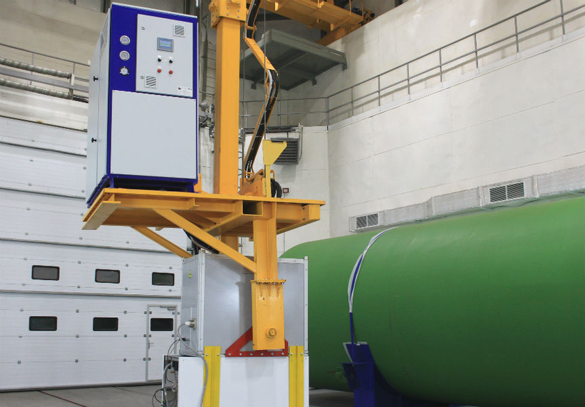 Ускоритель электронов для радиационной дефектоскопии атомно-энергетического оборудования